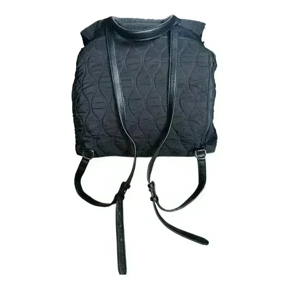 Fabletics Black Quilted Backpack - Picture 5 of 11